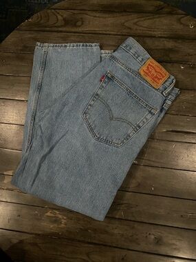 Levi's Men's Light Blue Straight-Leg Jeans